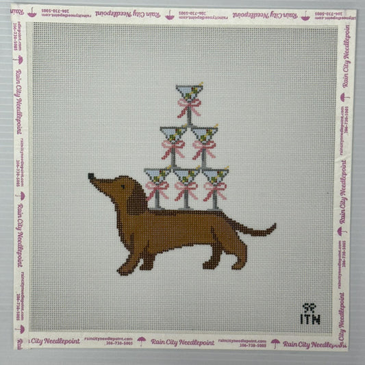 Weenies and Tinis (by Ivy Thread Needlepoint)