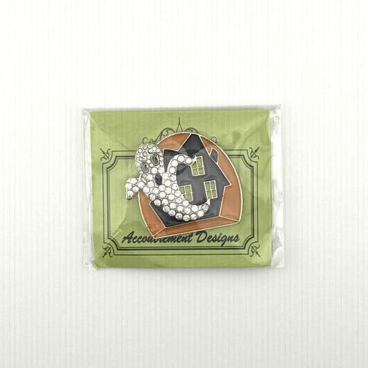 Ghost House (Crystal) Needle Minder