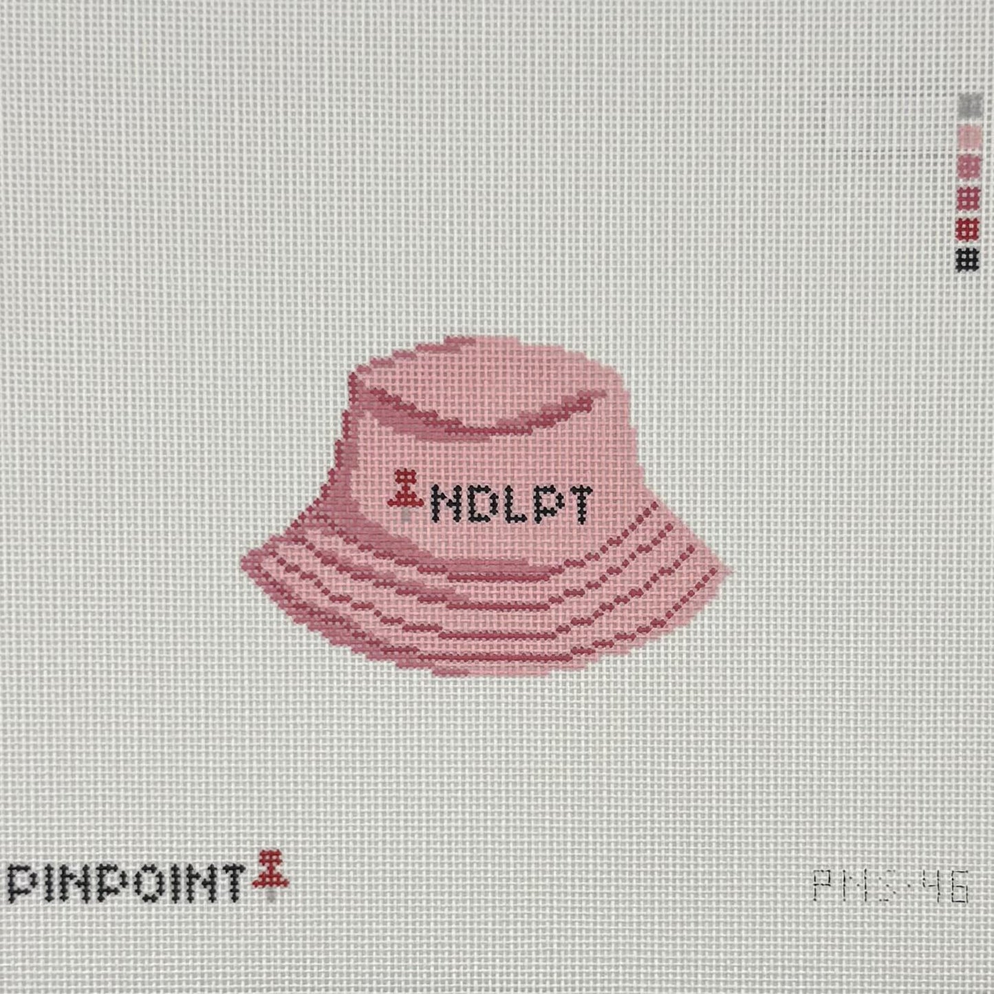 NDLPT Bucket Hat (by Pinpoint Needlepoint)