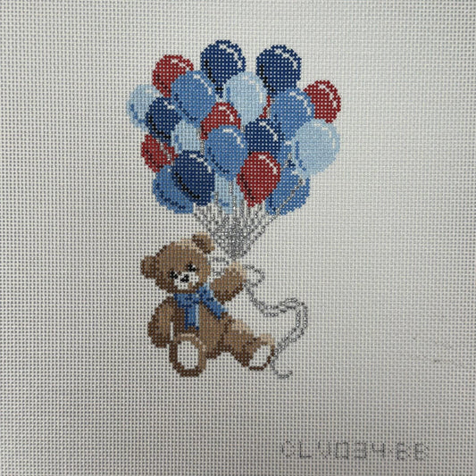 Bear Balloons - Blue (by C'Ate La Vie) - CLV034-BB