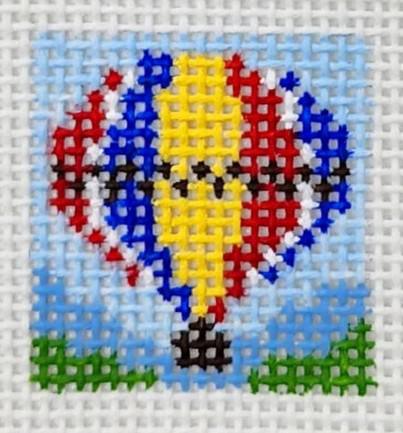 Hot Air Balloon (by Blue Waters Needlepoint) BW595-285
