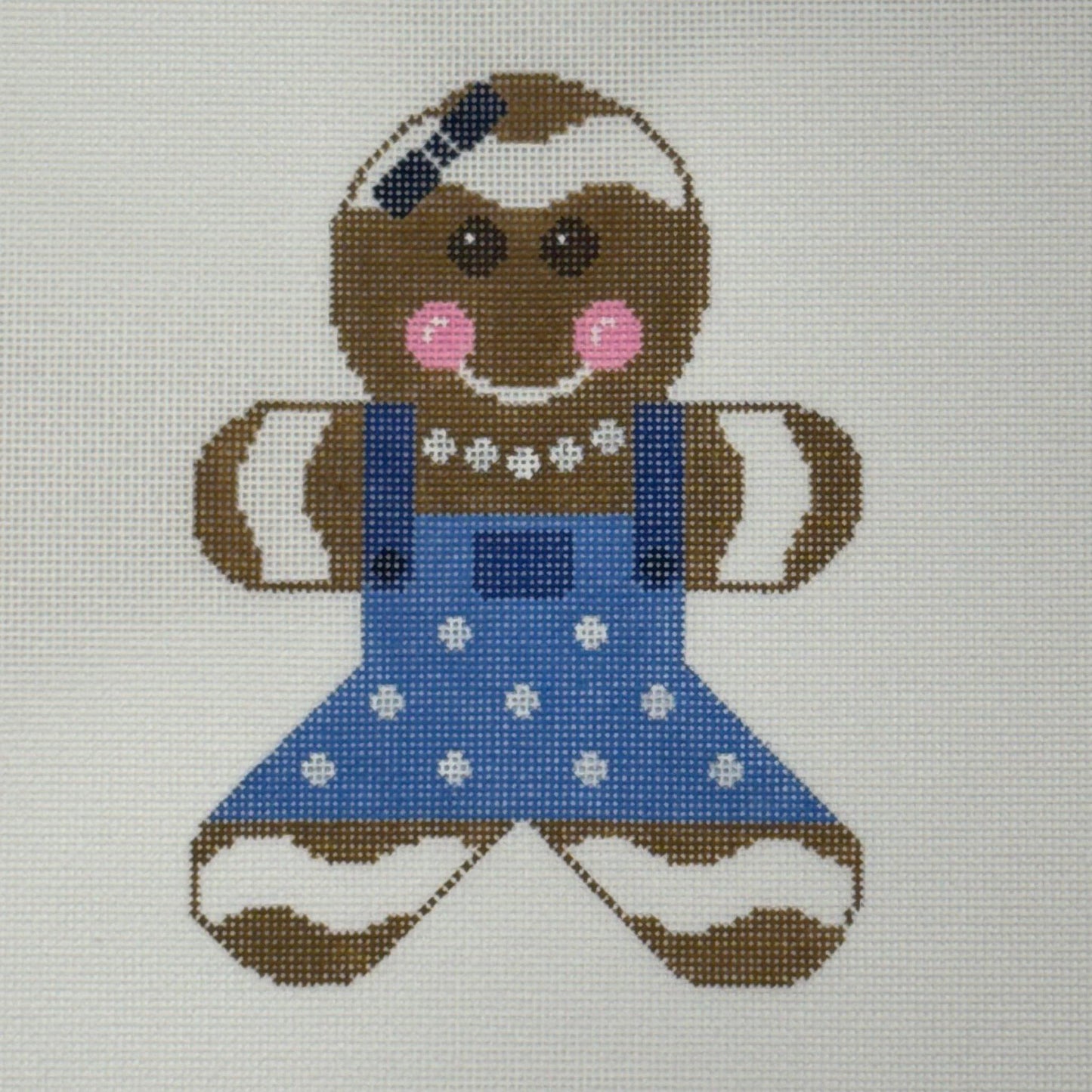 Gingerbread Girl - Blue (by Rachel Donley) RD 200-27