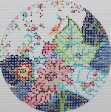 Tobacco Leaf Round (by C'ate La Vie) CLV014-TL