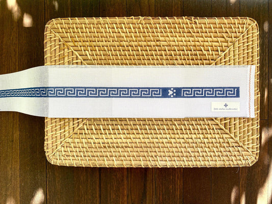Greek Key Leash (by Little Stitches Needlworks)