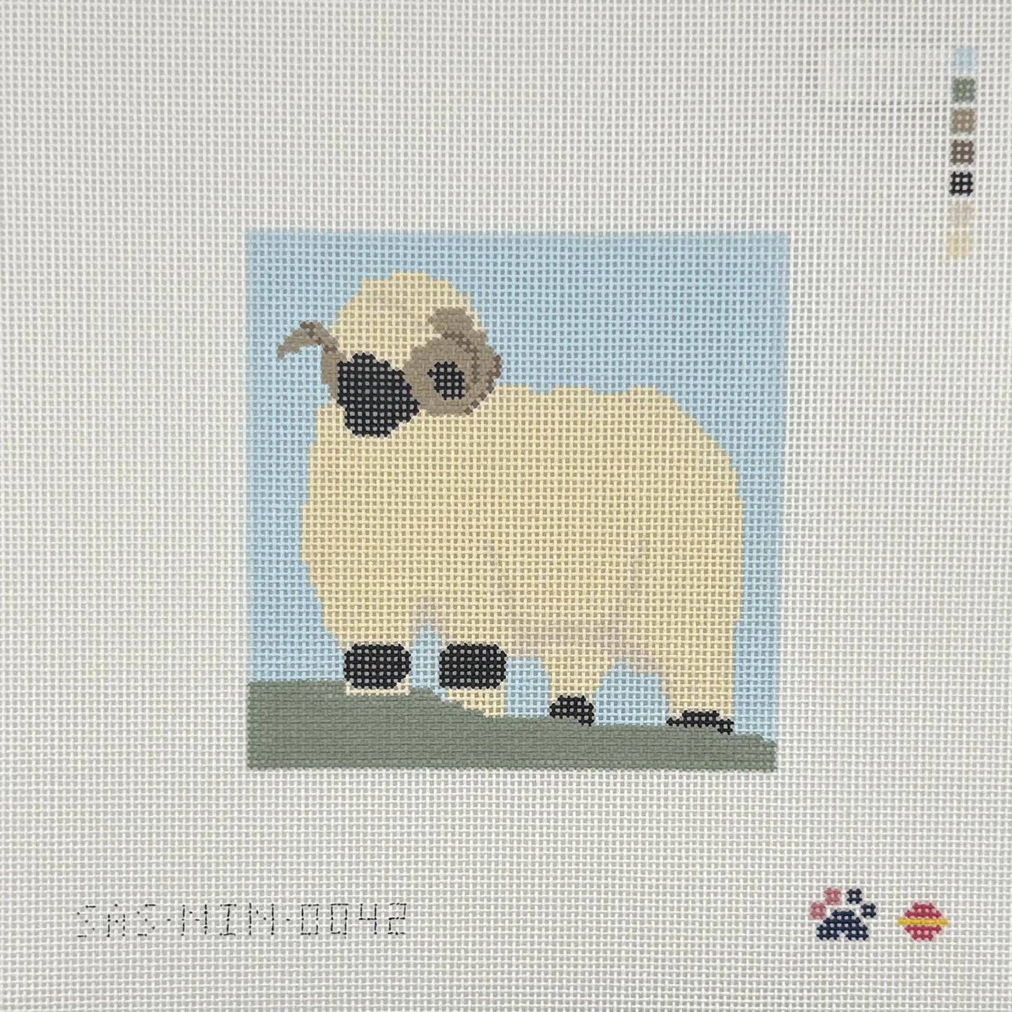 Horned Sheep (by Saturnalia Stitching)