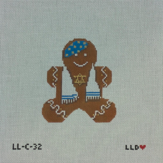 Hanukkah Gingerbread Man