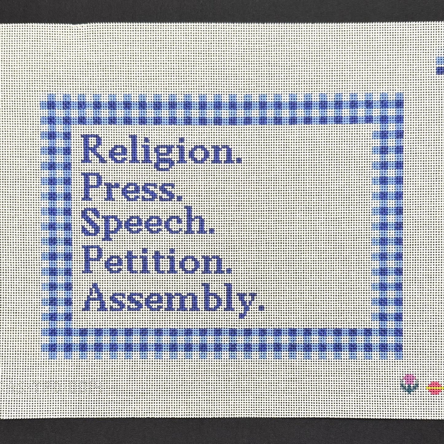 First Amendment - 13 (by Saturnalia Stitching)