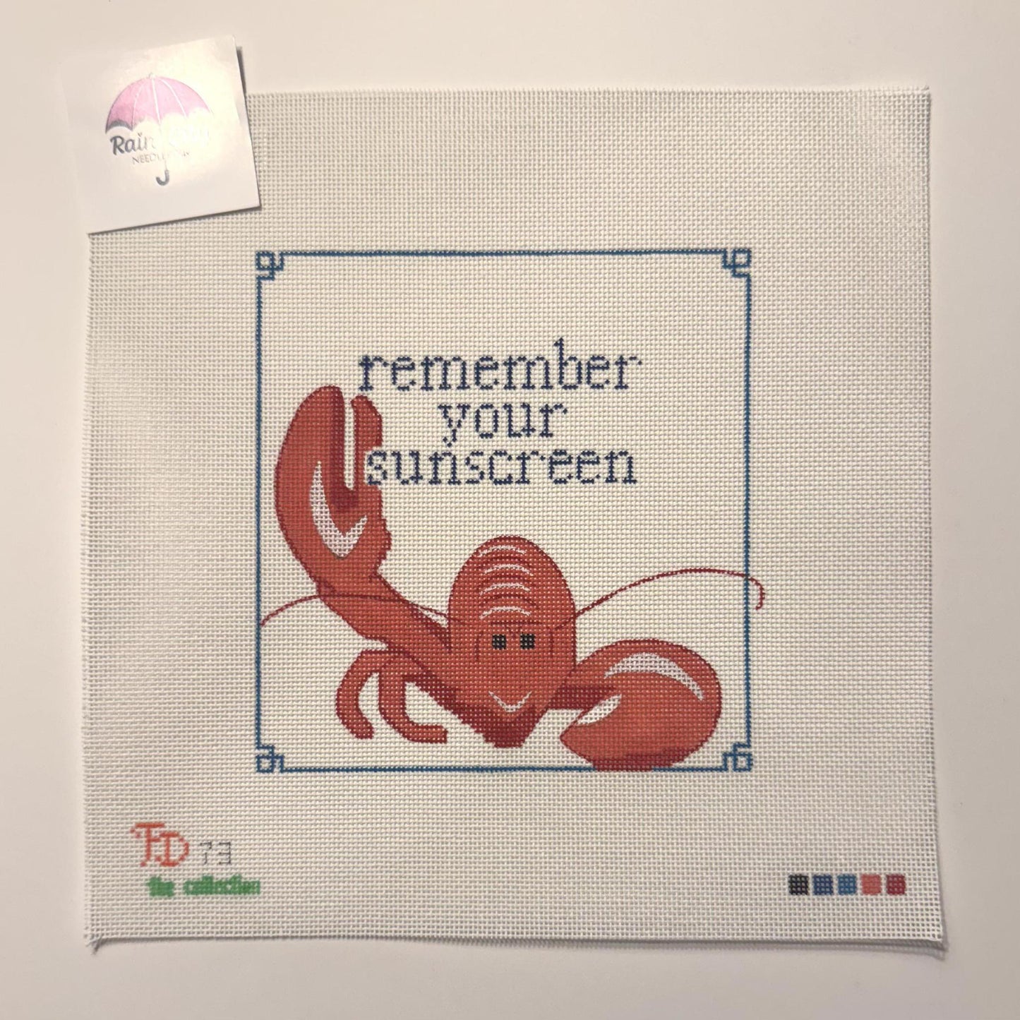 Remember Your Sunscreen, Lobster (by Froopy Designs)