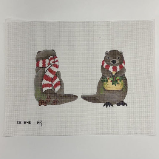 Otter w/ Scarf, 2-sided (by Susan Roberts)
