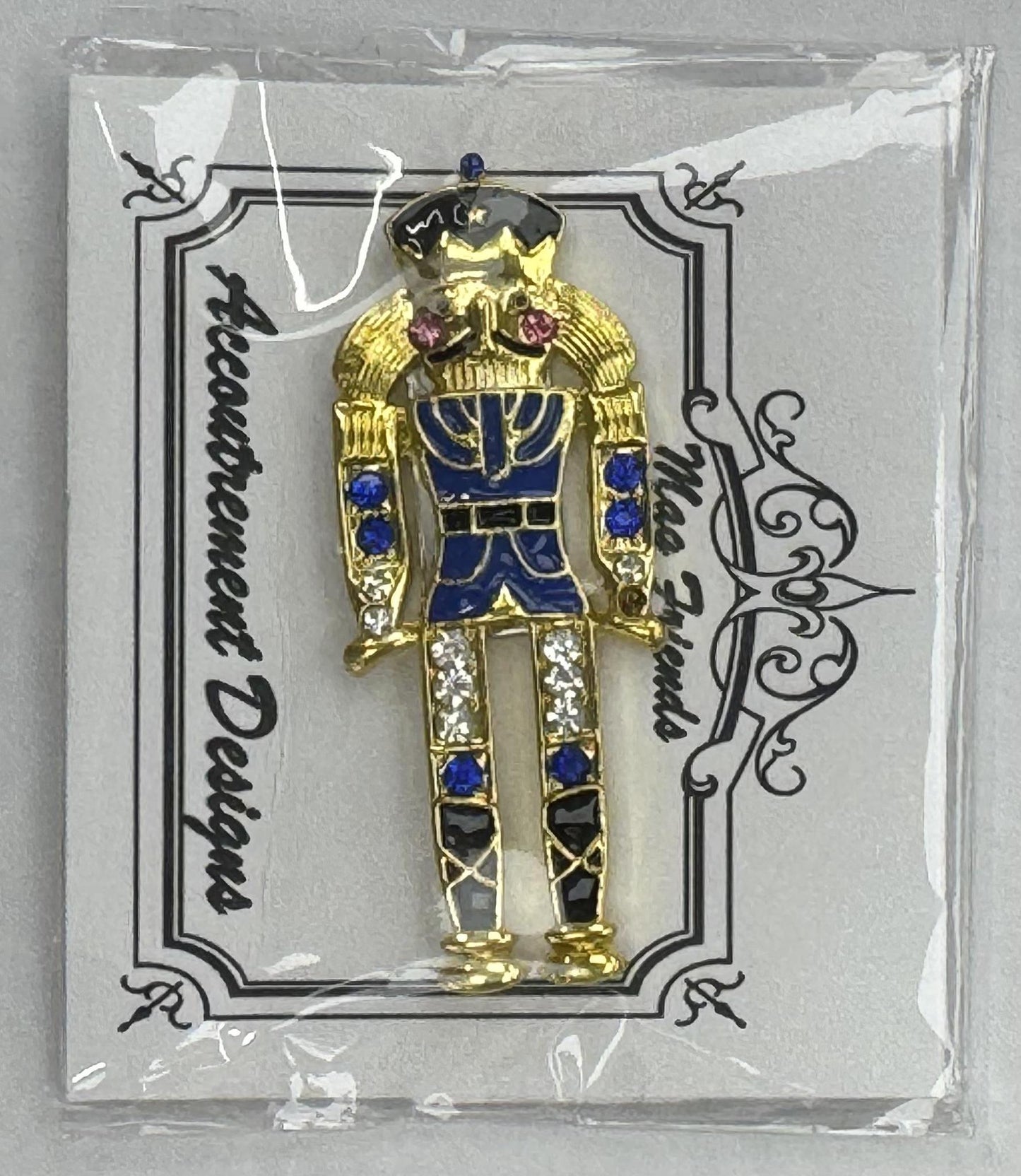 Nutcracker Blue (Crystal) needle minder