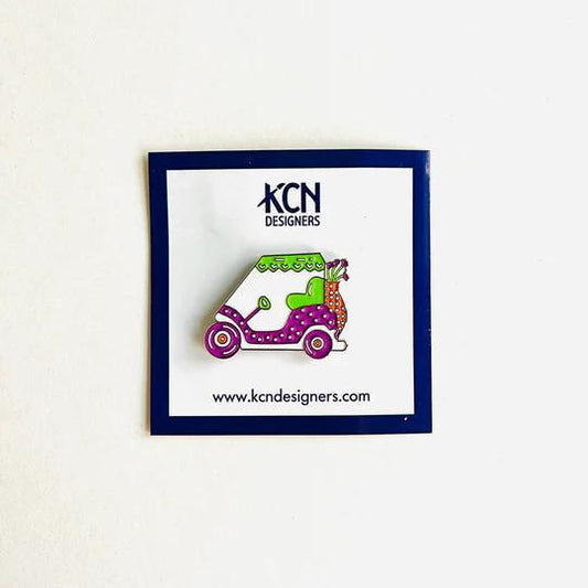 Lavender Golf Cart Needle Minder