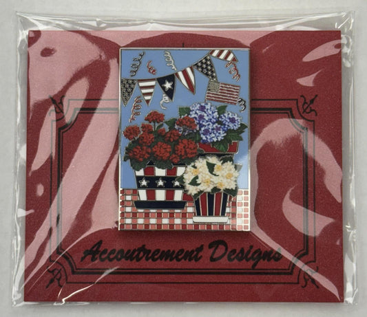 Patriotic Picnic RWB needle minder