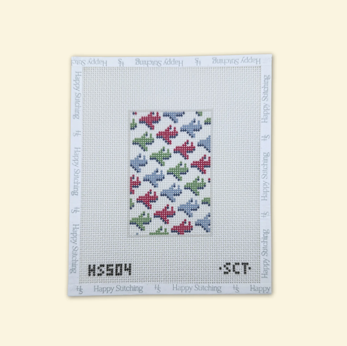 Stamp Collector Passport Case Needlepoint Kit (by Happy Stitches / KCN)