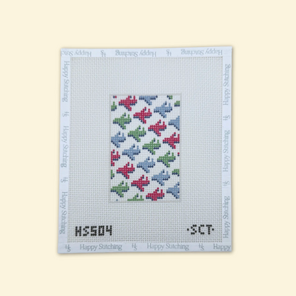 Stamp Collector Passport Case Needlepoint Kit (by Happy Stitches / KCN)