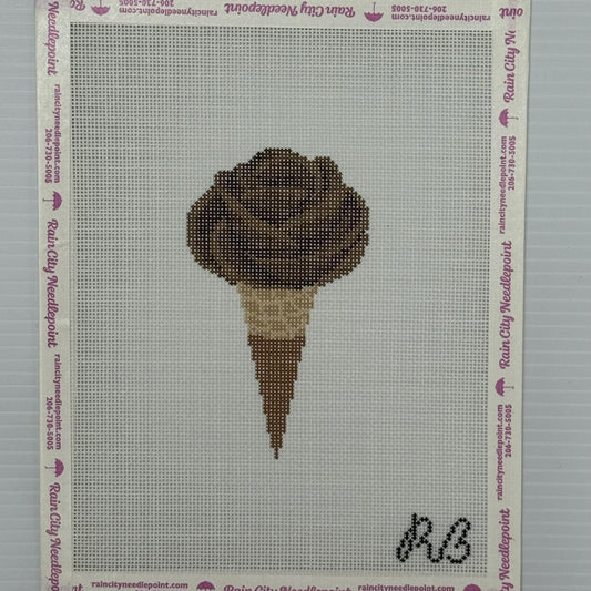 Gelato Rose - Chocolate (by Rachel Barri Designs)