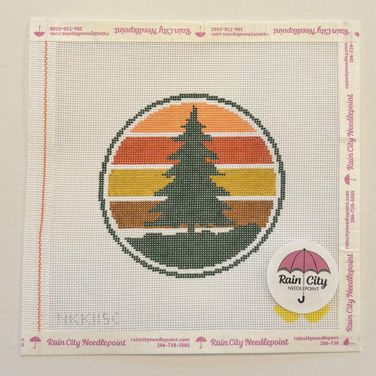 Pine Tree Round (by Audra) - NKK115C