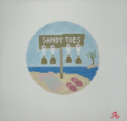 Sandy Toes (by Rachel Barri)