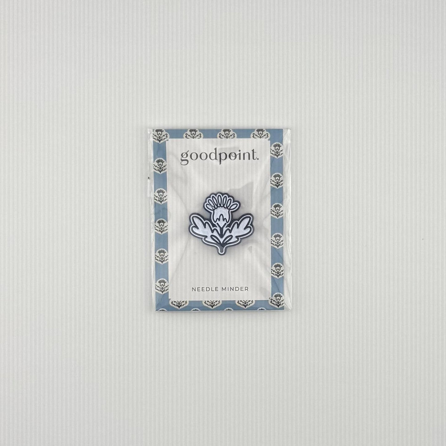 Squiggle Thistle needle minder