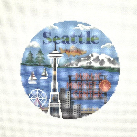 Seattle Round (by Needlepaint)