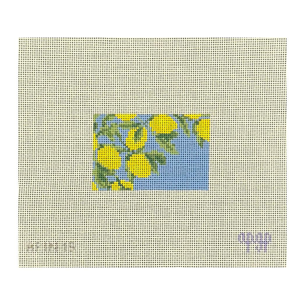 Lemons on Blue - Insert (by Melissa Loves Needlepoint)