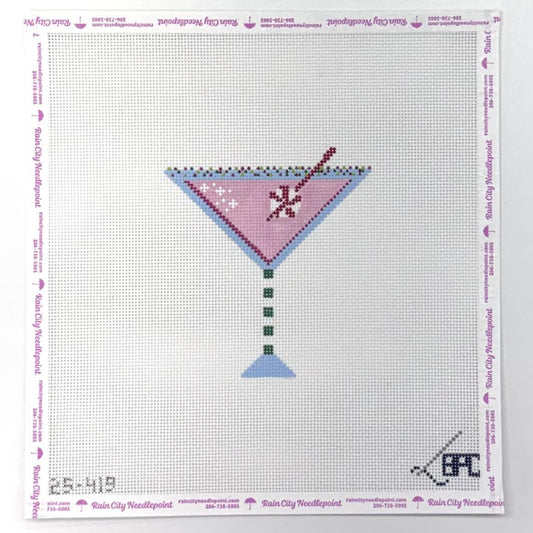 Christmas Martini (by Blueberry Point Needlepoint)
