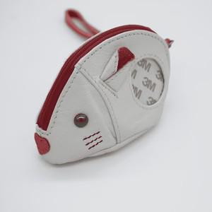White Mouse Mini Zipper Self-Finishing pouch
