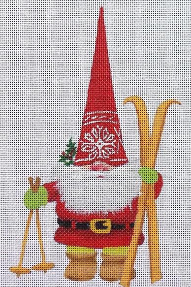 Skiing Gnome (by Love You More) GA-X09