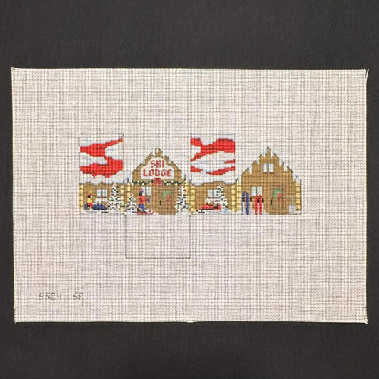 Ski Lodge, 3D Mini House (by Susan Roberts)