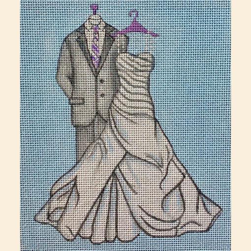 Bride & Groom Tuxedo Dress (by Alice Peterson) 4211