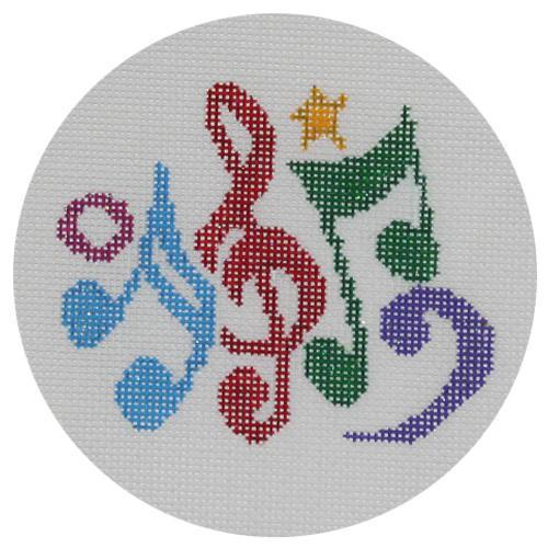 Musical Notes Ornament (by Elm Tree)