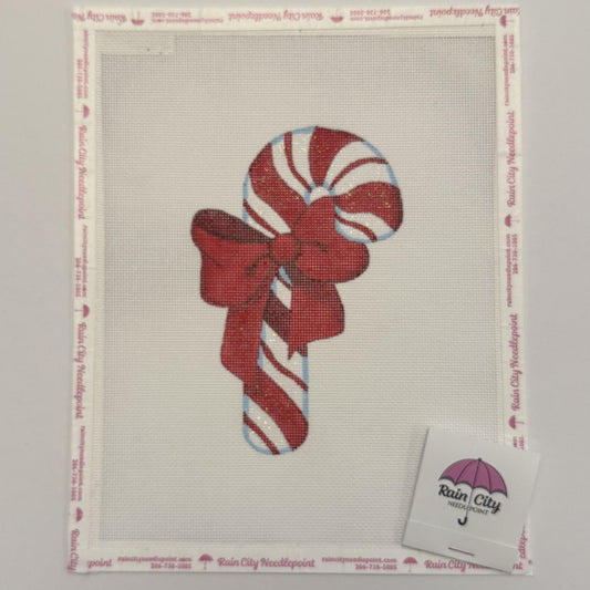 Peppermint Candy Cane w/Bow (by Raymond Crawford) HO-3094