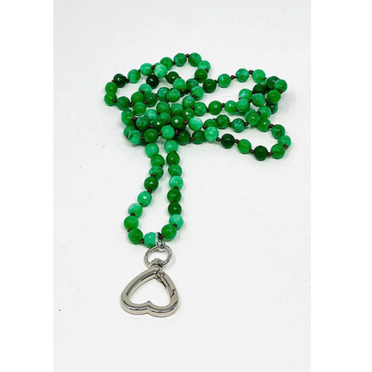 Gemstone Heart Chatelaine - Irish Green *No Tools*