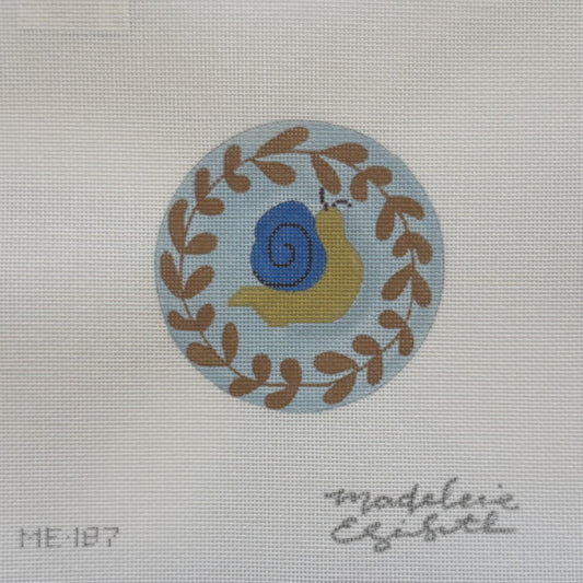 Garden Snail - 4" Round
