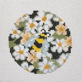 Garden Bee Round Insert (by Rachel Barri)