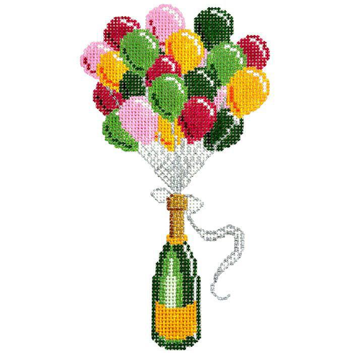 Champagne Balloons (by C'Ate La Vie) - CLV034-C
