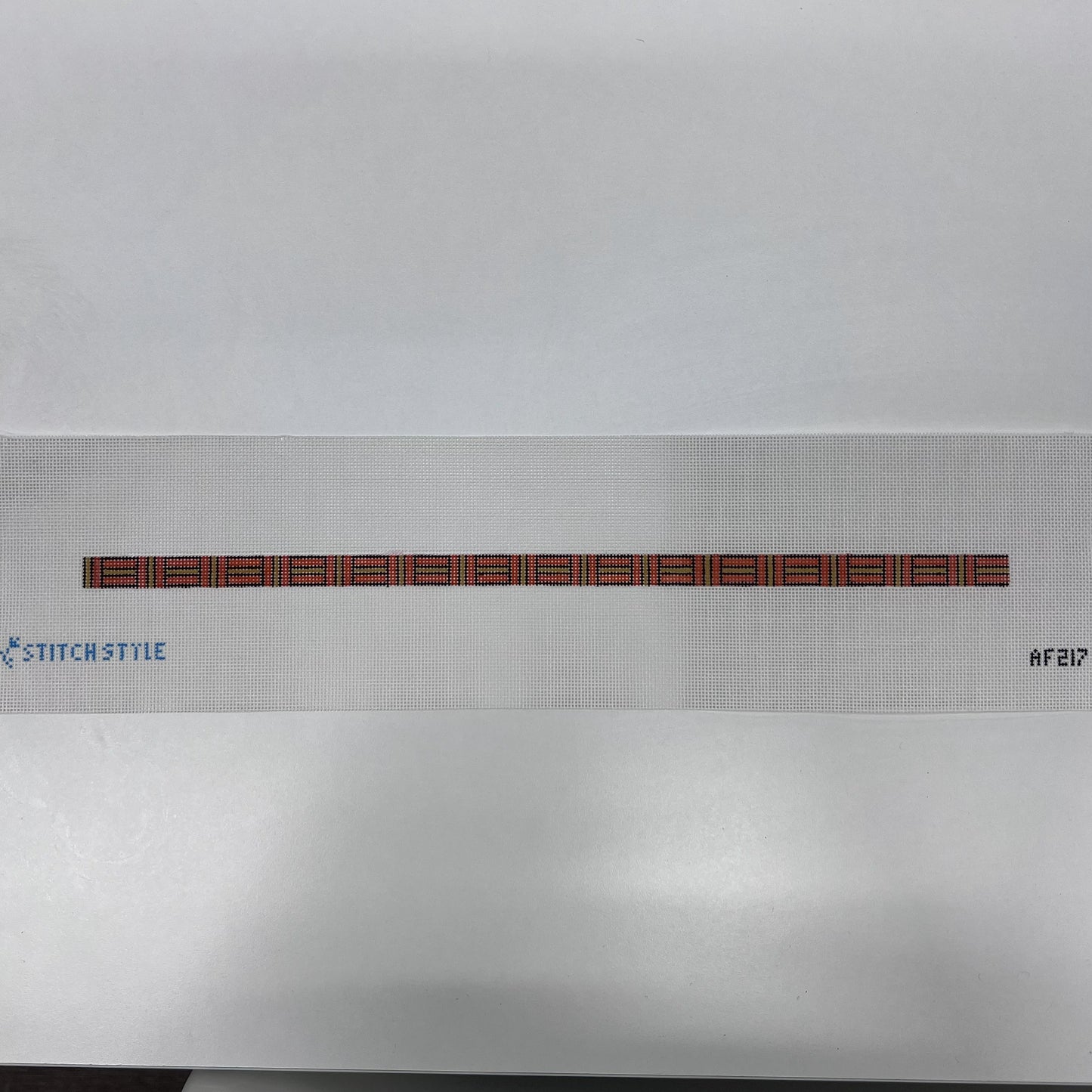 Brown/Orange Ribbon Wrap Bracelet 18ct