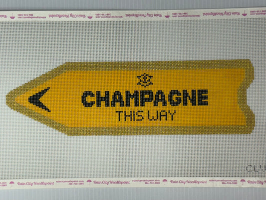 Champagne This Way - Yellow (13)(by C'ate La Vie)