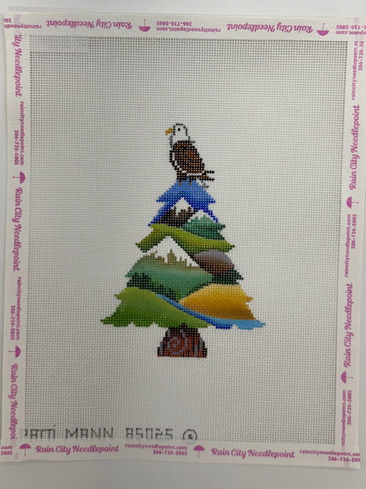 Eagle on Tree (by Patti Mann)