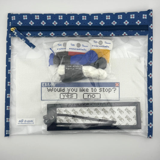 Error Message Leather Bookmark Kit