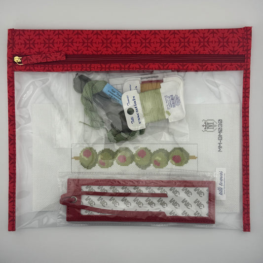 Pimento Olives Leather Bookmark Kit