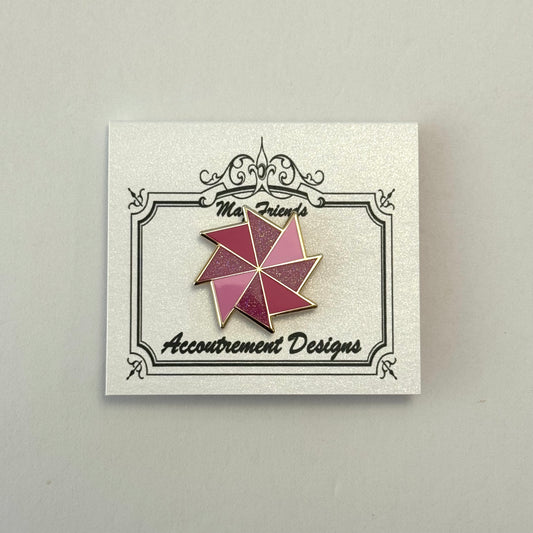 Pinks Pinwheel Needle Minder