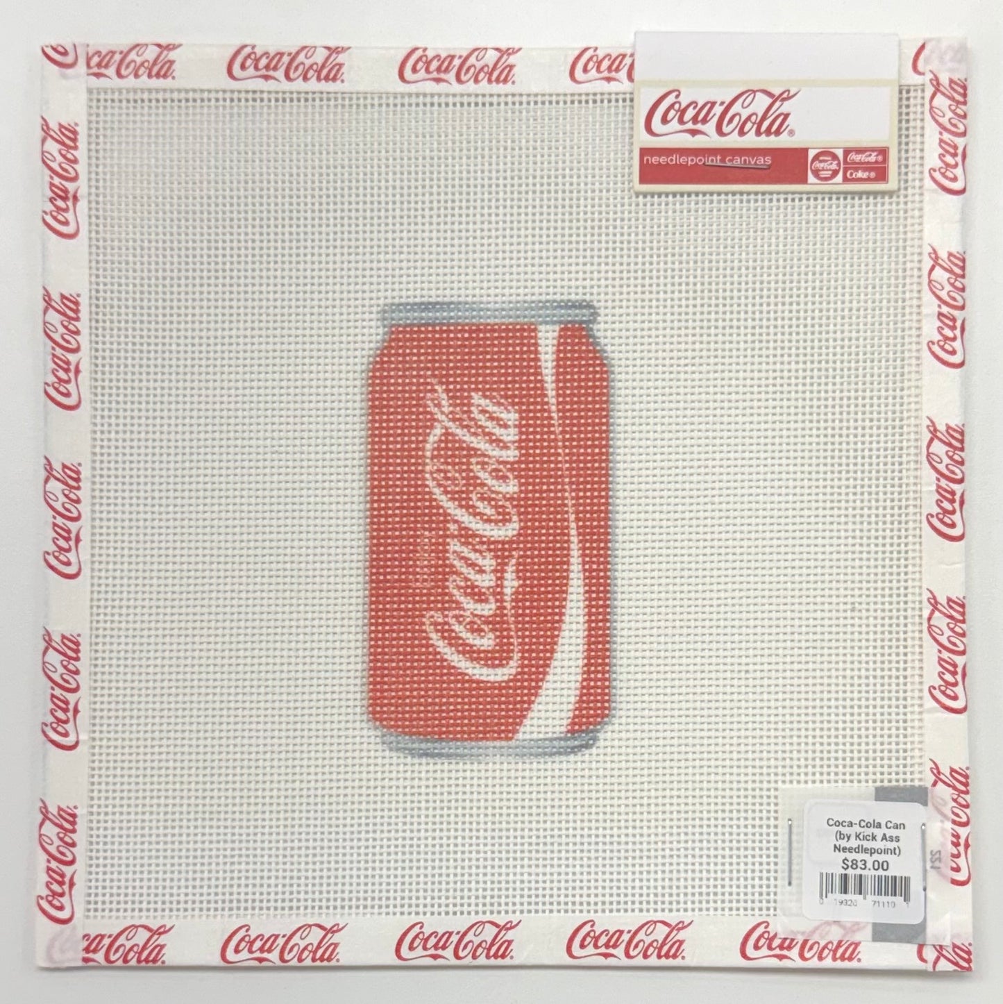 Coca-Cola Can (by Kick Ass Needlepoint)