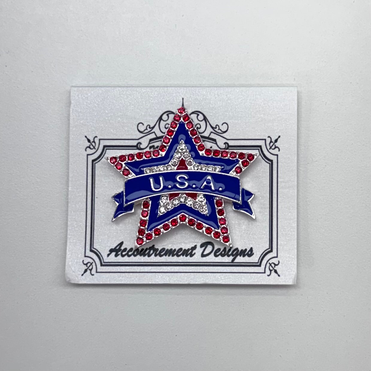 USA Star Banner (Crystal) Needle Minder
