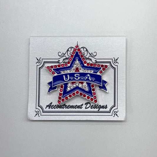 USA Star Banner (Crystal) Needle Minder