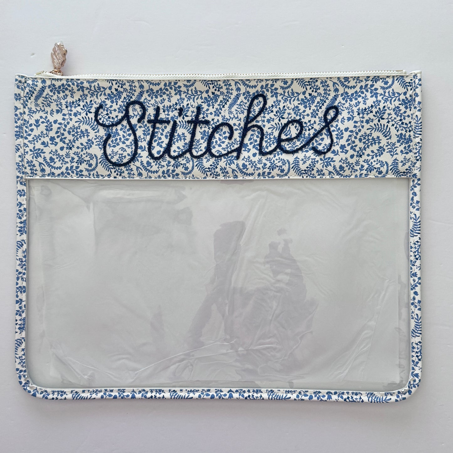Project Bag - Large Stitches Printed Paisley