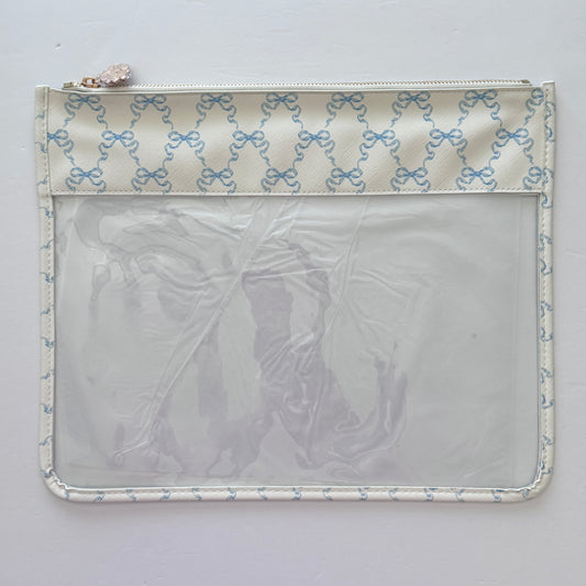 Project Bag - Large Hannah Bow Ribbon Trellis