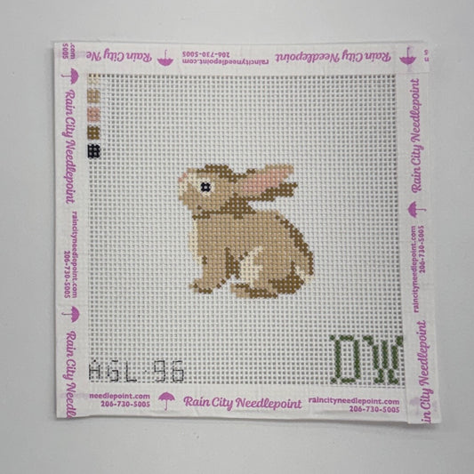 Bunny Rabbit Mini (by Dogwood Needlepoint)