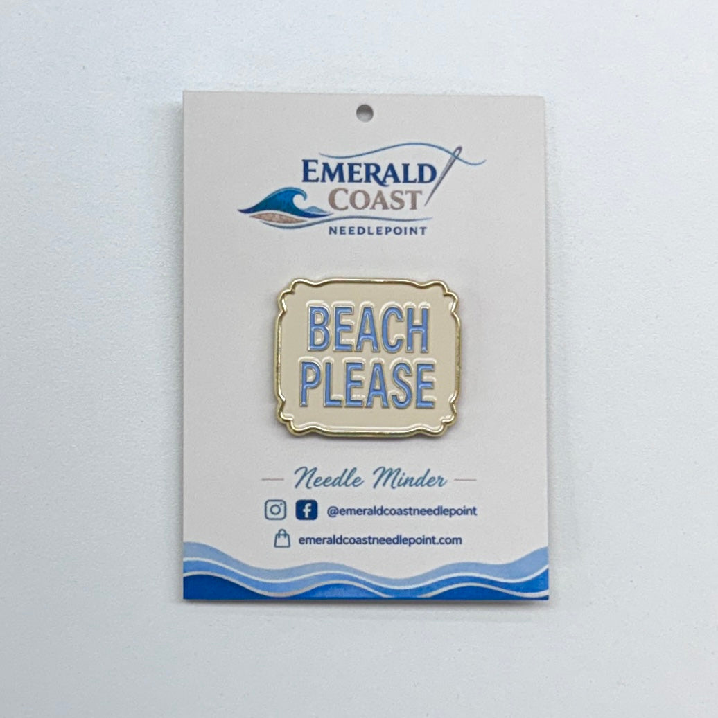 Beach Please Needle Minder