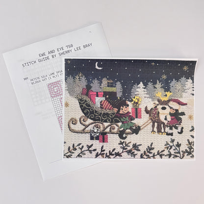 Elves and Reindeer with Stitch Guide