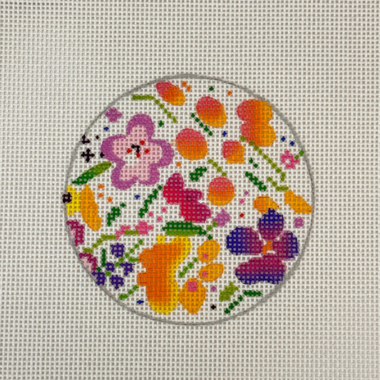 Peppy Floral Round (by Blueberry Point)